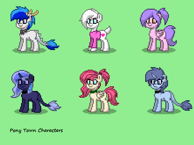 Картинки скинов в pony town