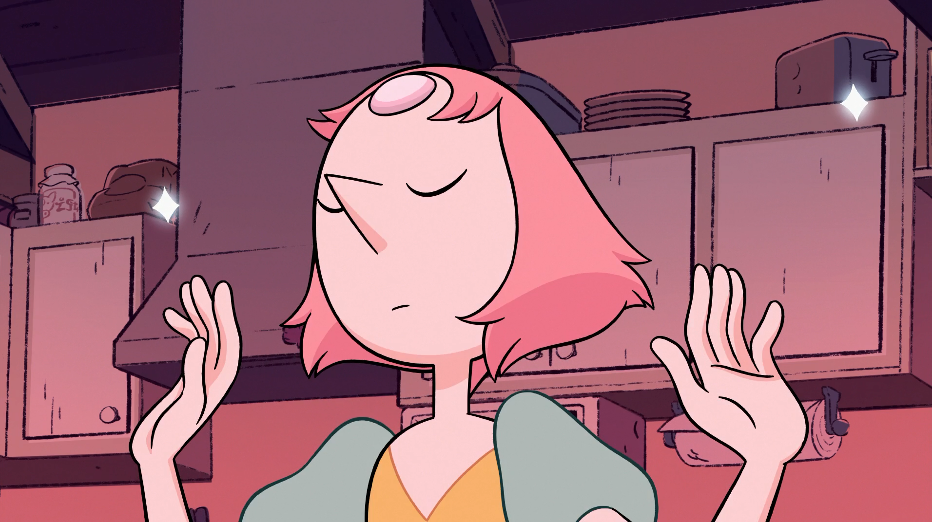 Steven Universe Pearl screenshot. Жемчуг Вселенная Стивена.