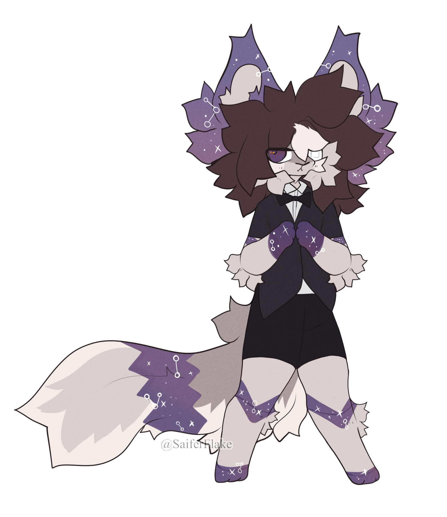 Fullbody of Rowan (Art by SaiferFlake on TH)