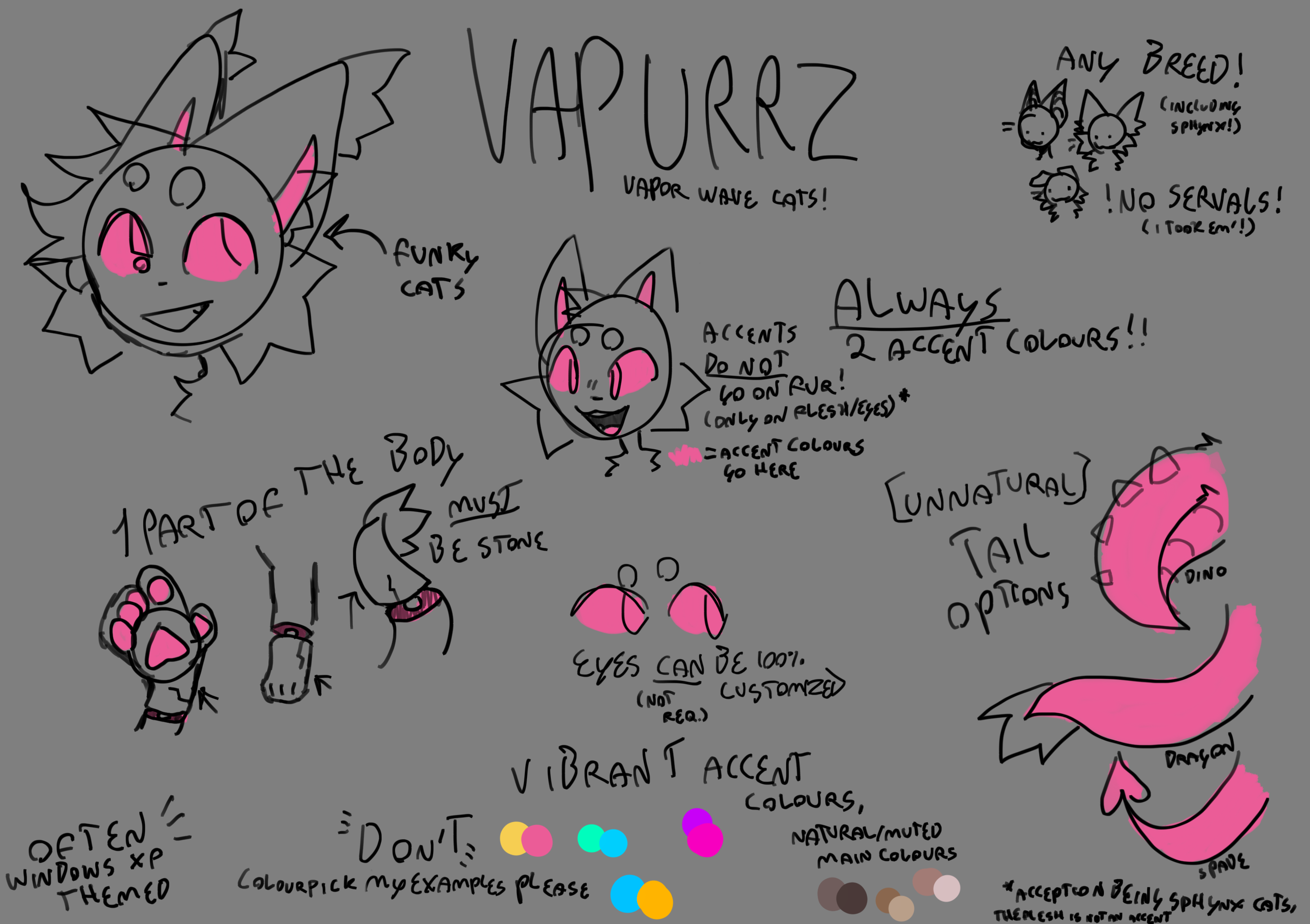 Species reference sheet