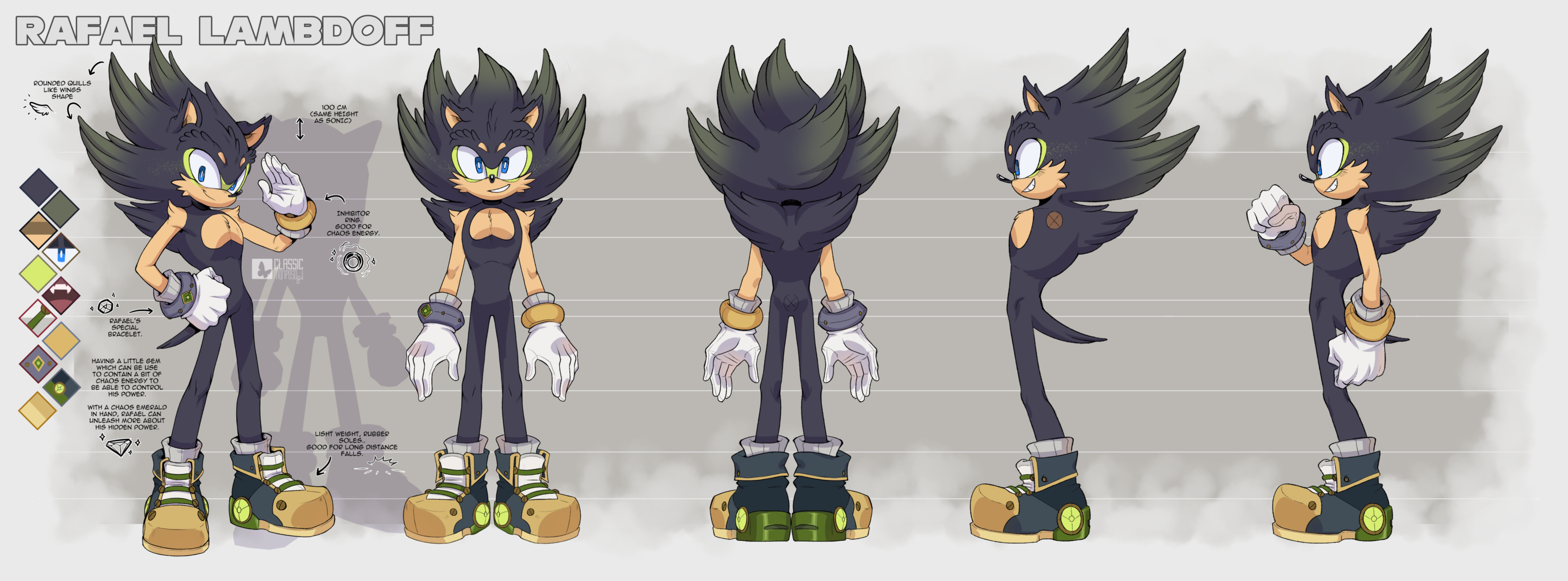 Classic Sonic ~ by ClassicMariposAzul on DeviantArt