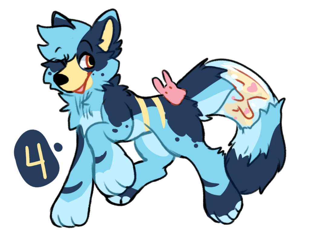 Bluey adopt! on Toyhouse