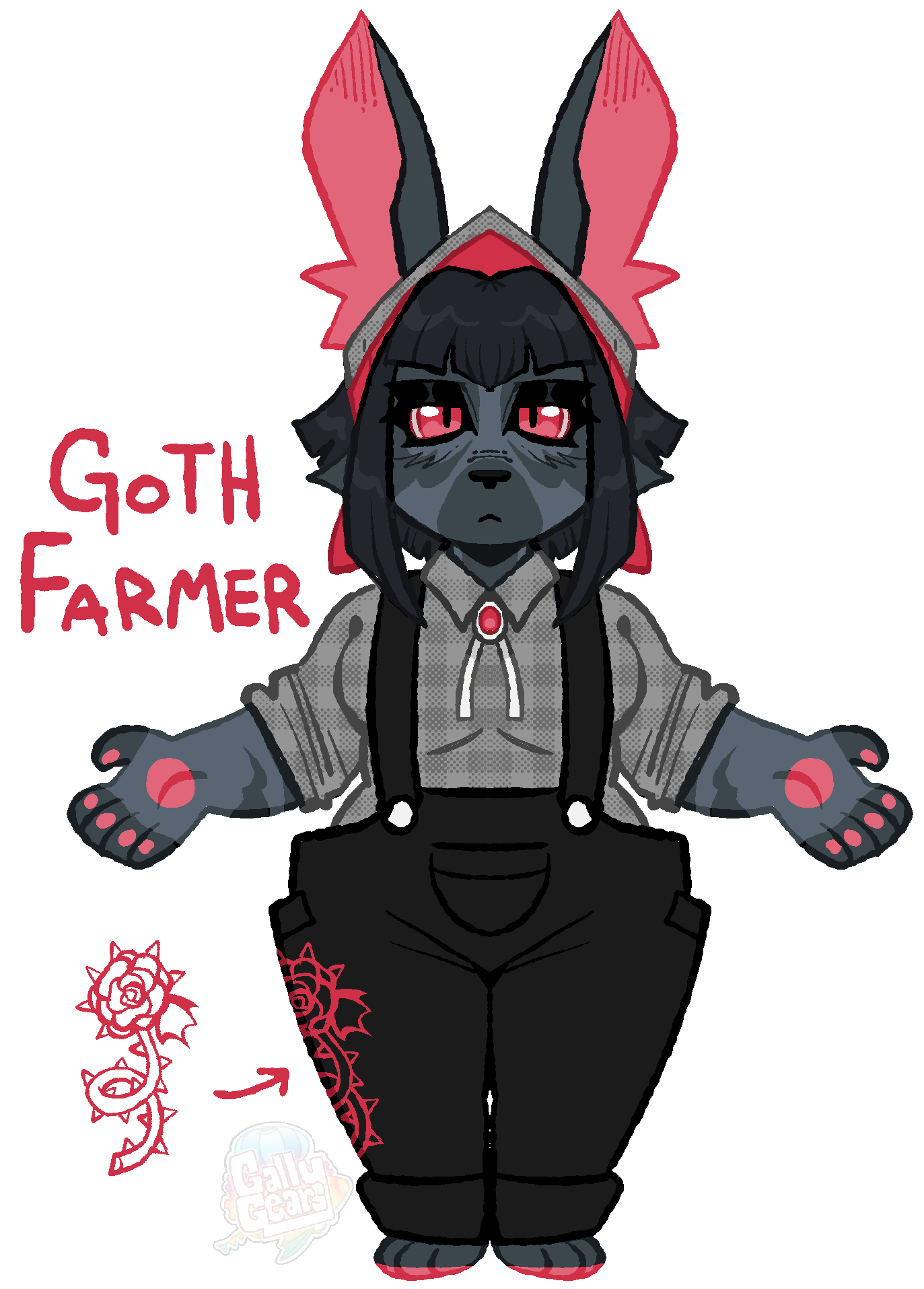 Goth Farmer on Toyhouse