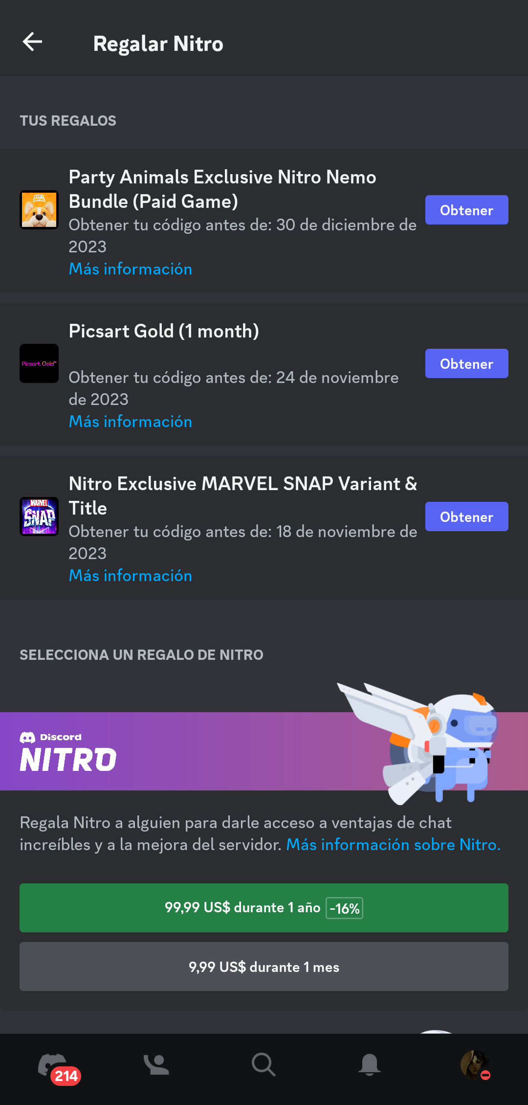 Marvel SNAP Variant and Title (Discord Nitro Code)