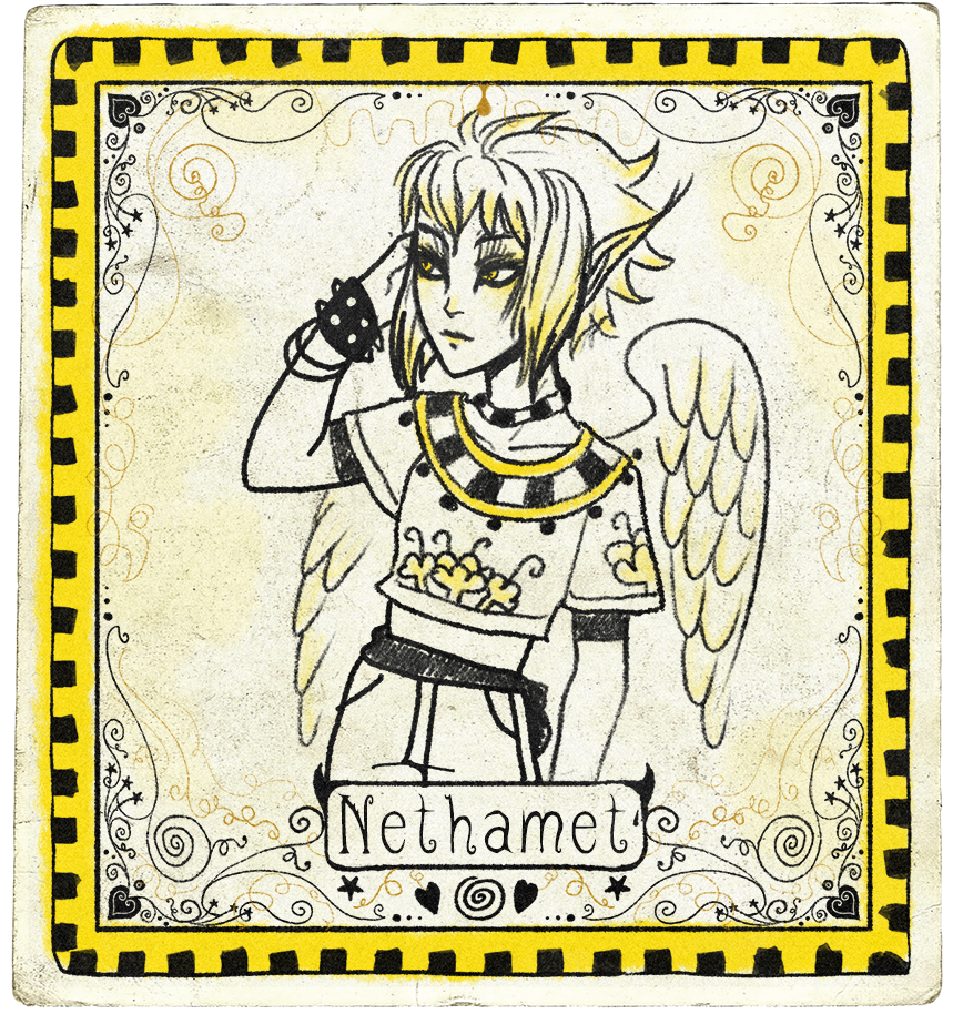 Nethamet's card