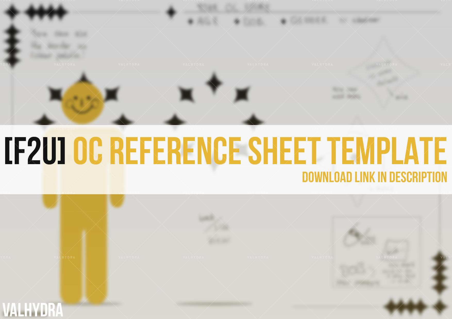Oc Reference Sheet Template On Toyhouse