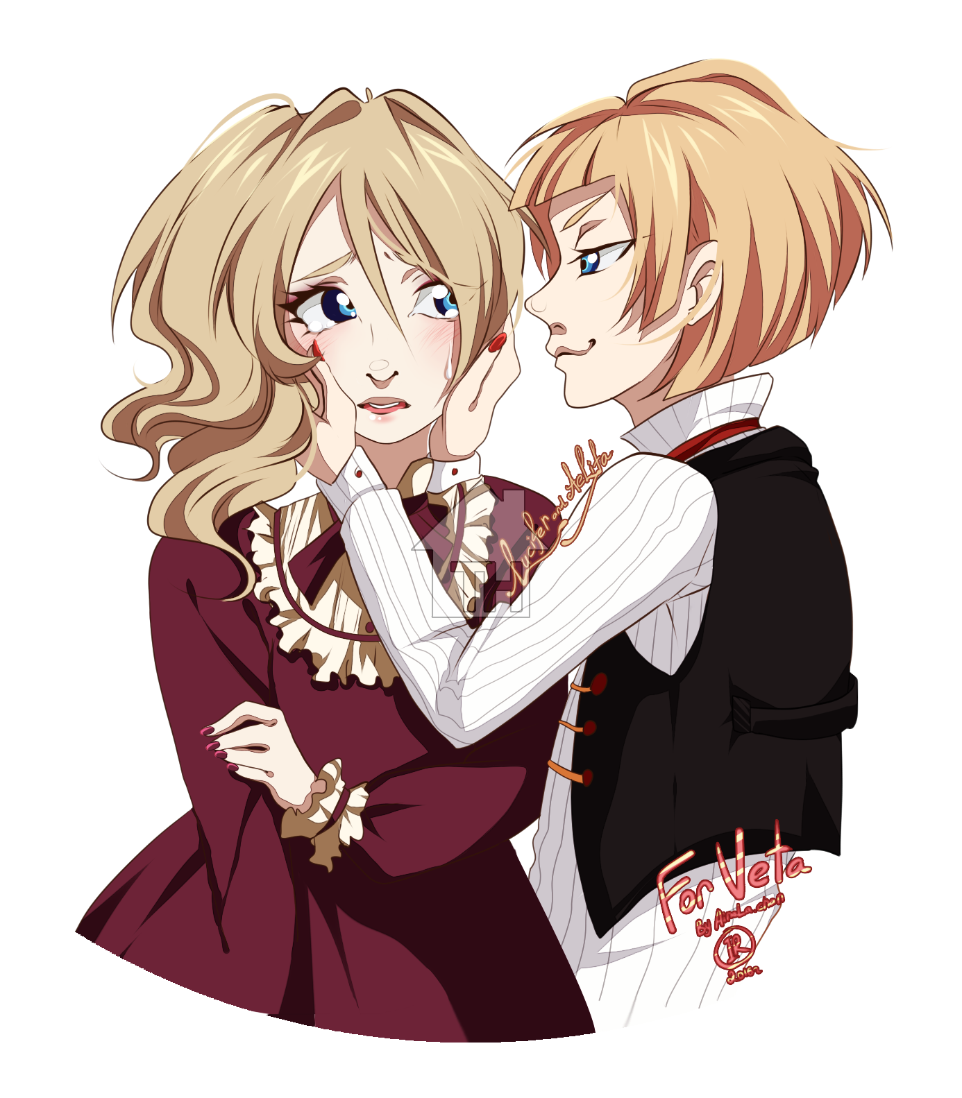 Фф ти сестра. Black Butler Alois Trancy.