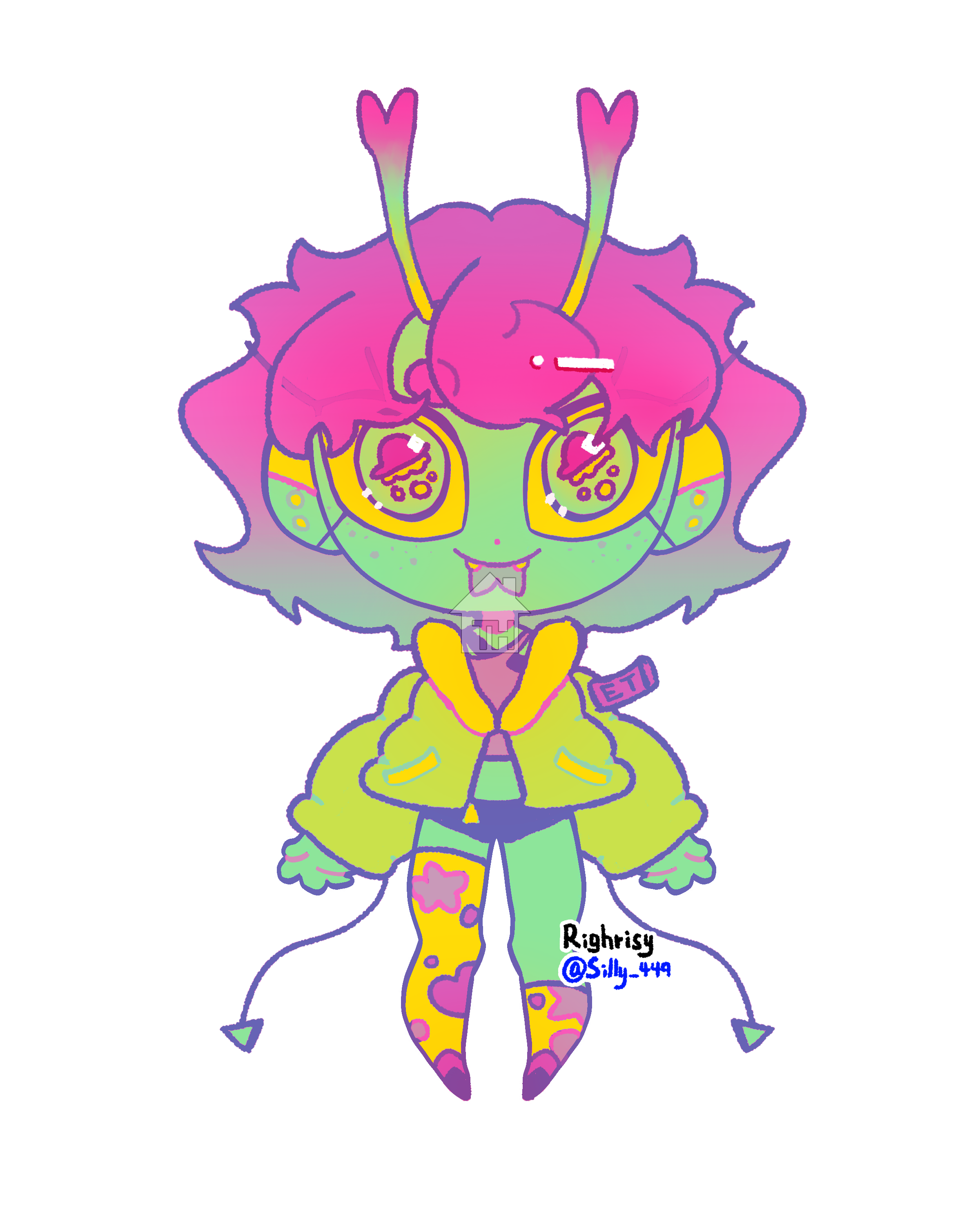 F2e Alien Girl👽 On Toyhouse 8929